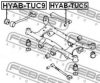 FEBEST HYAB-TUC9 Control Arm-/Trailing Arm Bush